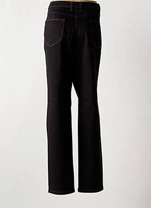 Jeans coupe slim stretch taille normale noir BRUNO SAINT HILAIRE femme