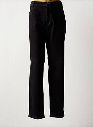 Jeans coupe slim taille normale taille normale noir KARTING femme