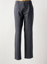 Jeans coupe slim stretch taille normale gris BRUNO SAINT HILAIRE femme