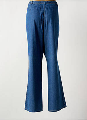 Jeans coupe slim stretch taille normale bleu FRANK WALDER femme