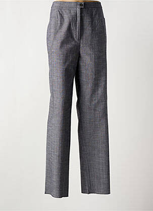 Pantalon droit taille élastique taille normale gris KARTING femme