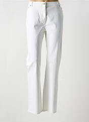 Jeans coupe slim blanc KARTING pour femme seconde vue