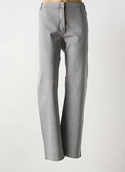 Jeans coupe slim gris KARTING pour femme seconde vue