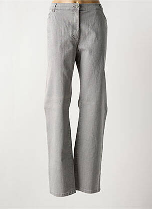 Jeans coupe slim gris KARTING pour femme