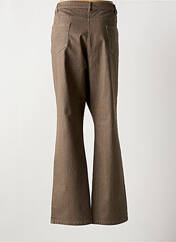 Jeans coupe slim marron KARTING pour femme seconde vue