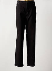 Jeans coupe slim noir BRUNO SAINT HILAIRE pour femme seconde vue