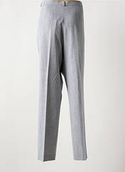 Pantalon droit gris BRUNO SAINT HILAIRE pour femme seconde vue