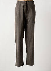 Pantalon droit gris KARTING pour femme seconde vue