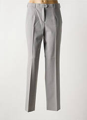 Pantalon droit gris LUCIA pour femme seconde vue