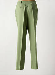 Pantalon droit vert KARTING pour femme seconde vue