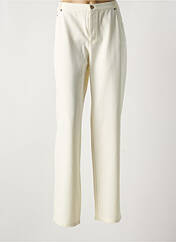 Pantalon slim beige LUCIA pour femme seconde vue