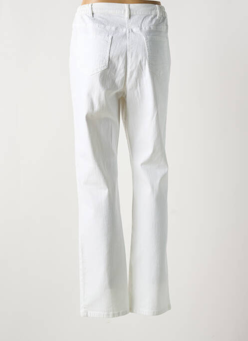 Jeans coupe slim blanc KARTING pour femme