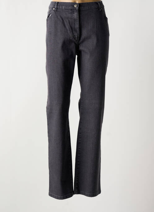 Jeans coupe slim gris KARTING pour femme