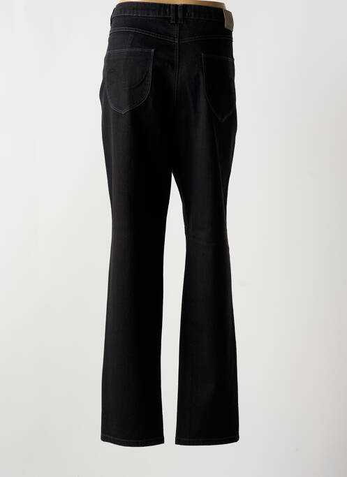 Jeans coupe slim noir BRUNO SAINT HILAIRE pour femme