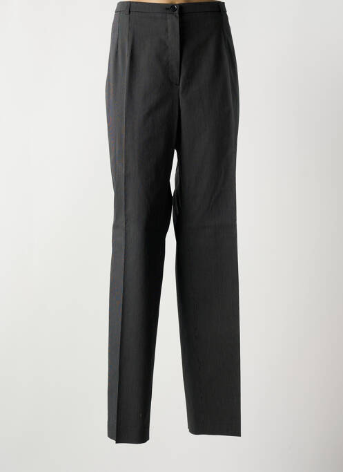 Pantalon droit noir BRUNO SAINT HILAIRE pour femme