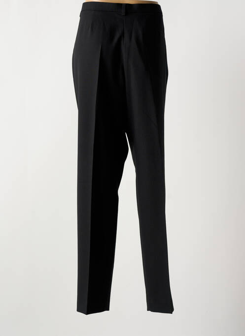 Pantalon droit noir BRUNO SAINT HILAIRE pour femme