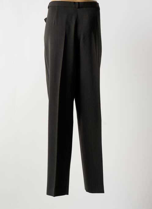 Pantalon droit vert BRUNO SAINT HILAIRE pour femme