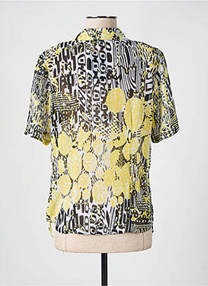 Chemisier manches courtes manches courtes jaune BARBARA LEBEK femme