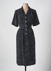 Robe mi-longue noir MARCELLE GRIFFON pour femme seconde vue