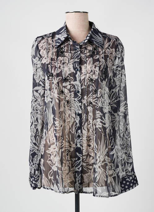 Chemisier gris FRANK WALDER pour femme