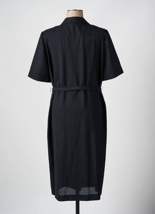 Robe mi-longue noir MARCELLE GRIFFON pour femme