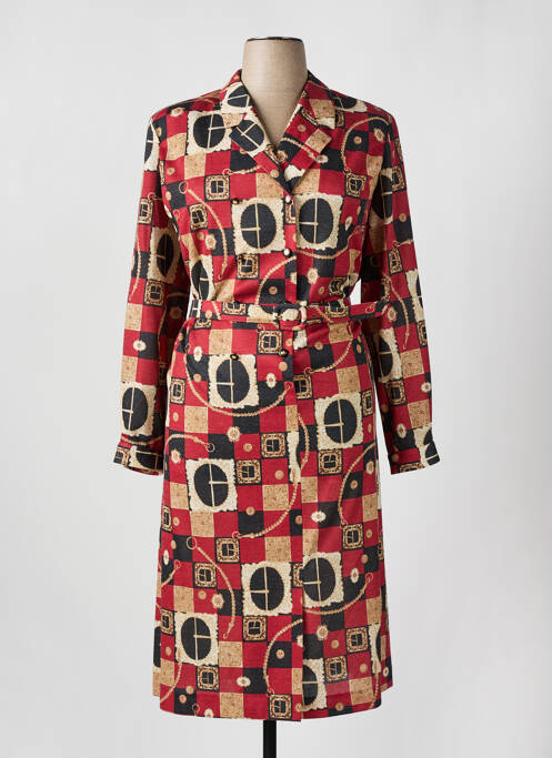 Robe mi-longue rouge PAUL MAUSNER pour femme