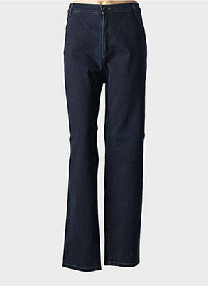 Jeans coupe droite bleu SAINT HILAIRE pour femme