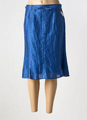Jupe mi-longue bleu LEBEK pour femme seconde vue