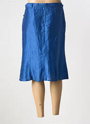 Jupe mi-longue bleu LEBEK pour femme seconde vue
