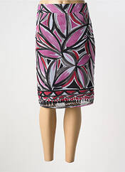 Jupe mi-longue violet LEBEK pour femme seconde vue