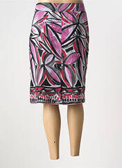 Jupe mi-longue violet LEBEK pour femme seconde vue