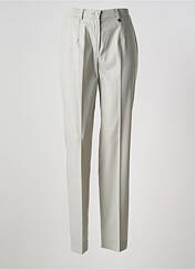 Pantalon droit gris SAINT HILAIRE pour femme seconde vue