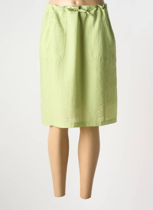 Jupe mi-longue vert BARBARA LEBEK pour femme