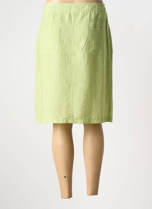 Jupe mi-longue vert BARBARA LEBEK pour femme