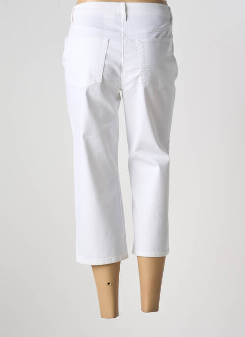 Pantacourt blanc LEBEK pour femme