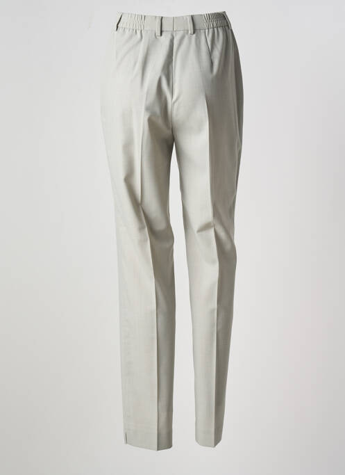Pantalon droit gris SAINT HILAIRE pour femme
