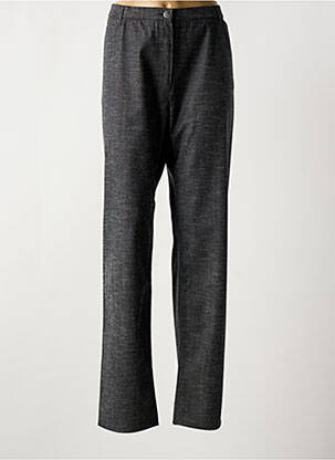 Pantalon droit taille élastique gris KARTING femme