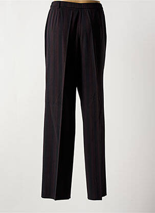 Pantalon droit taille élastique noir KARTING femme