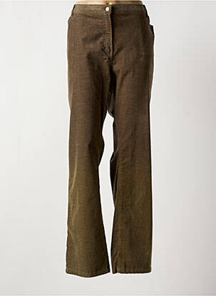Pantalon droit coupe droite marron KARTING homme