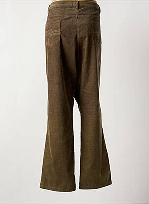 Pantalon droit coupe droite marron KARTING homme