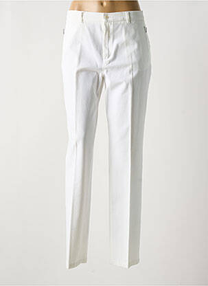 Pantalon slim poches blanc SAINT HILAIRE femme