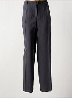 Pantalon droit taille élastique gris KARTING femme