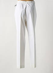 Pantalon droit blanc SAINT HILAIRE pour femme seconde vue