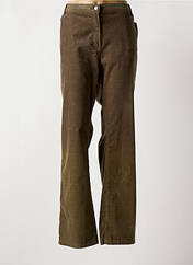 Pantalon droit marron KARTING pour homme seconde vue