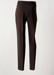 Pantalon slim marron SAINT HILAIRE pour femme seconde vue