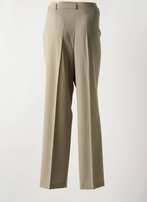 Pantalon droit beige LUCIA pour femme