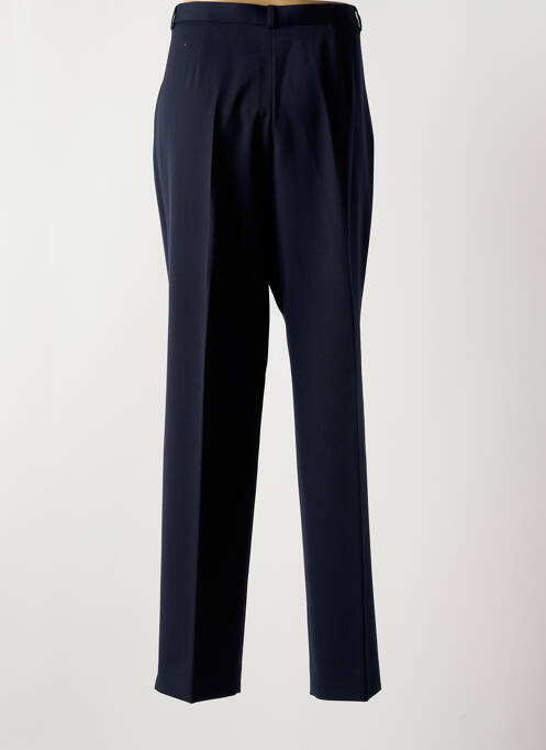 Pantalon droit bleu SAINT HILAIRE pour femme