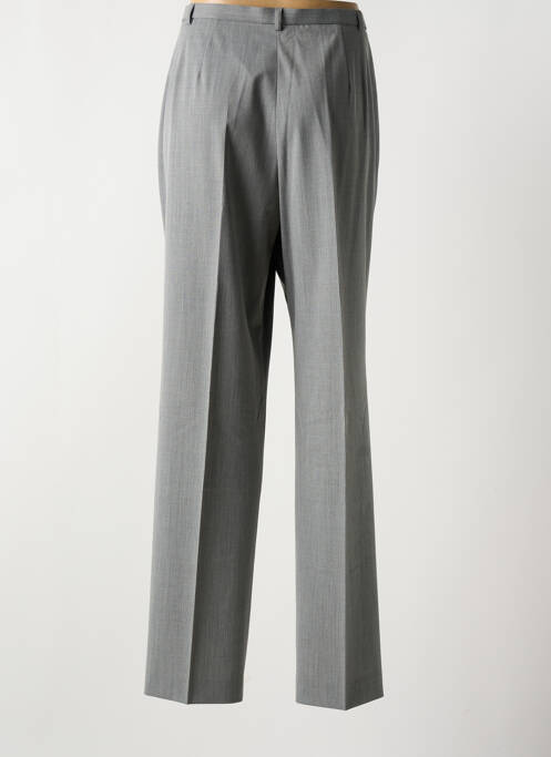 Pantalon droit gris SAINT HILAIRE pour femme