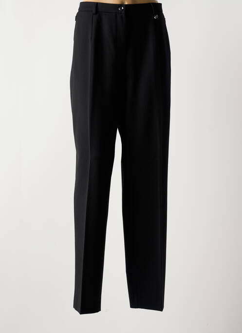 Pantalon droit noir SAINT HILAIRE pour femme