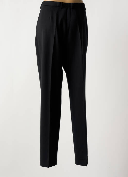 Pantalon droit noir SAINT HILAIRE pour femme